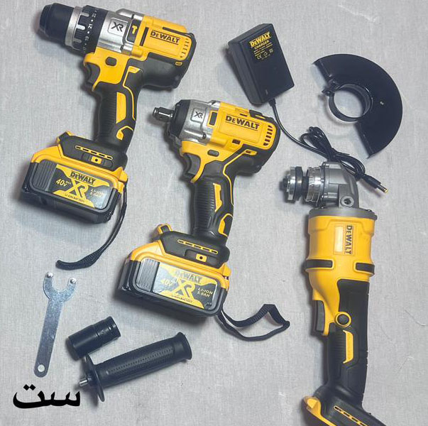 Rechargeable drill tool set ست ابزار شارژی