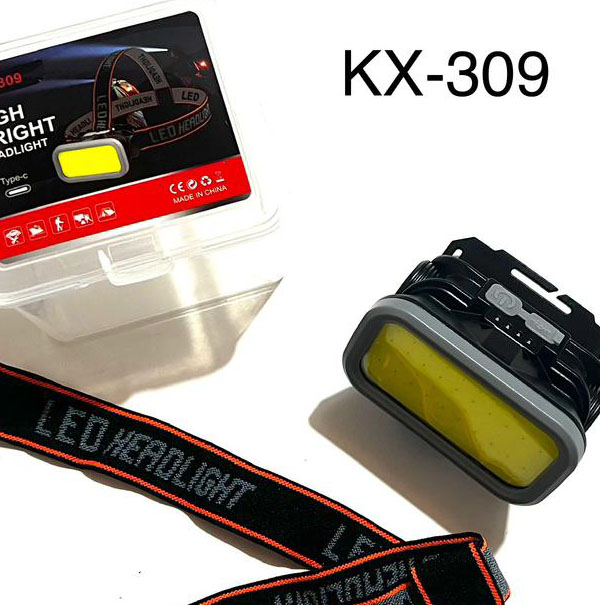 Headlamp model KX-309 چراغ پیشانی مدل KX-309