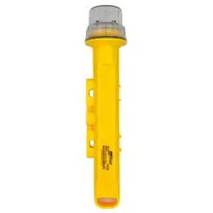 Yellow AIS marine buoy