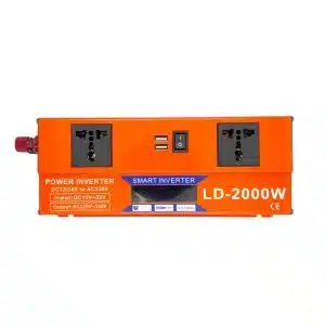 Smart Inverter 2000 وات – اینورتر هوشمند با توان بالا و محافظت پیشرفته برای خانه، دفتر و ابزاره