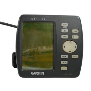 نمای جلویی Garmin GPS 128 با نمایشگر و دکمه‌های دستگاه